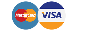 VISA and MasterCard credit card payment icon